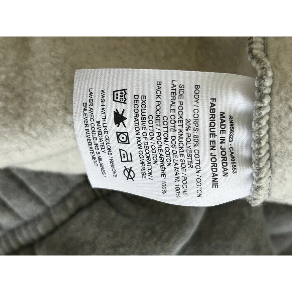 Men's Nike Club Fleece Jogger Sweatpants Size 3XL Tall Grey Pants Comfort Gym *